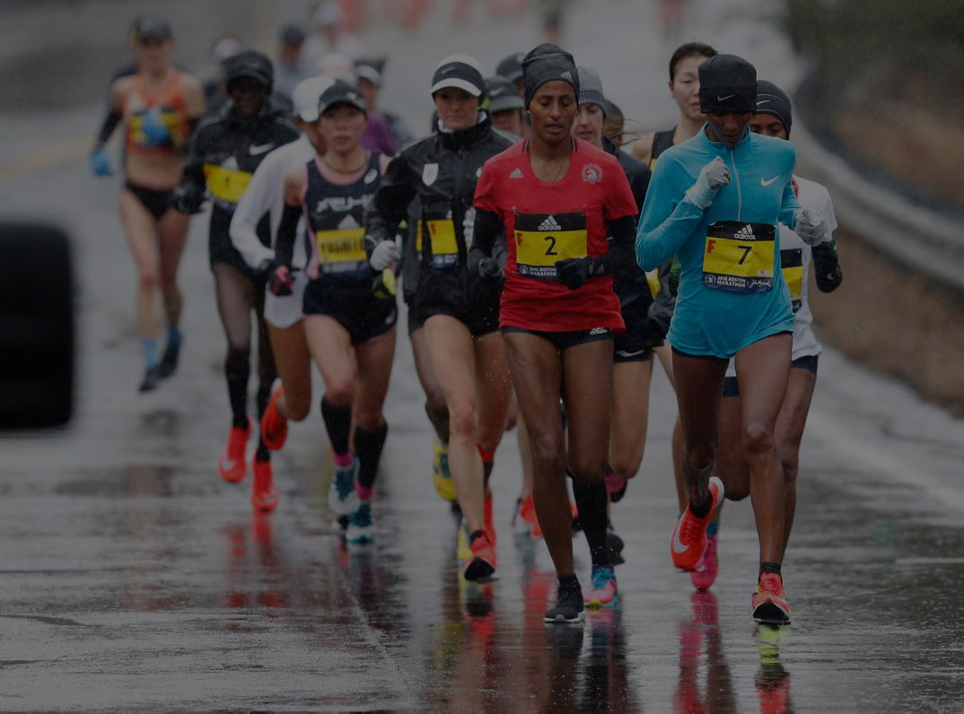 2018 Boston Marathon women's race